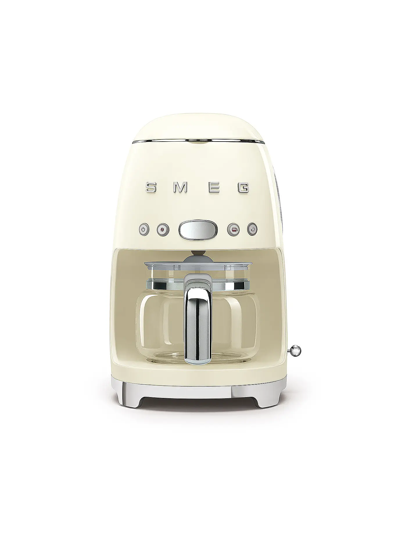 SMEG | Filterkaffeemaschine 50s Retro Style Schwarz DCF02BLEU | creme